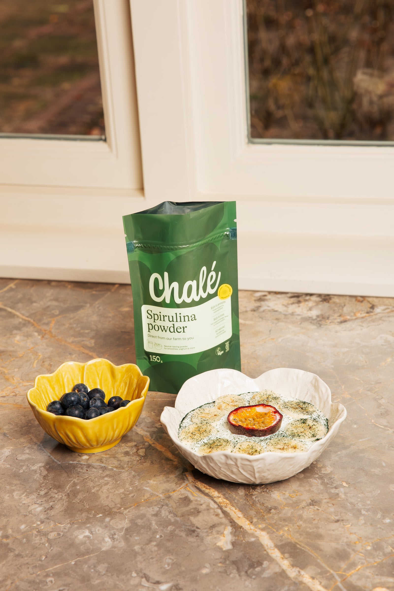 Pure spirulina your customers will love.